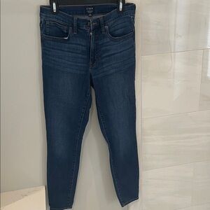 J. Crew Women's Deep Indigo Jeans